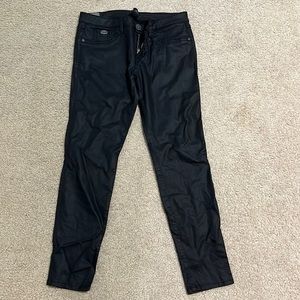 Guess faux leather pants